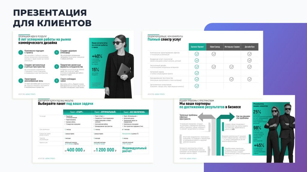 Презентация для клиентов